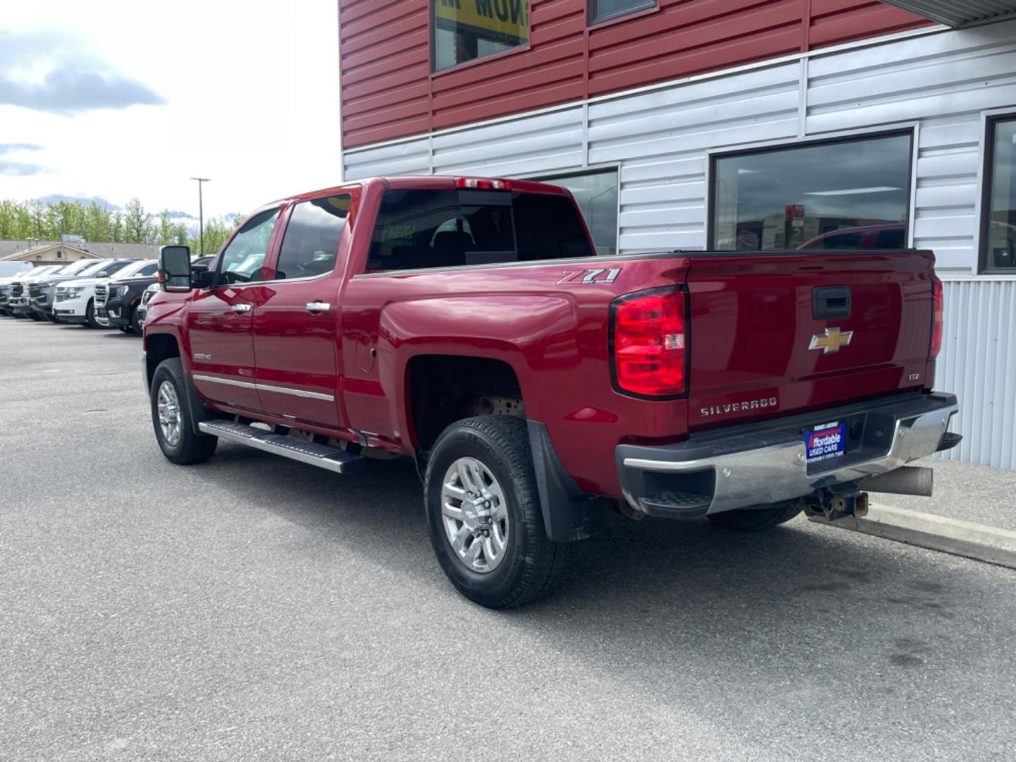 2019 MAROON CHEVROLET SILVERADO 2500H LTZ (1GC1KTEY5KF) with an 6.6L engine, Automatic transmission, located at 1960 Industrial Drive, Wasilla, 99654, (907) 274-2277, 61.573475, -149.400146 - Photo#2